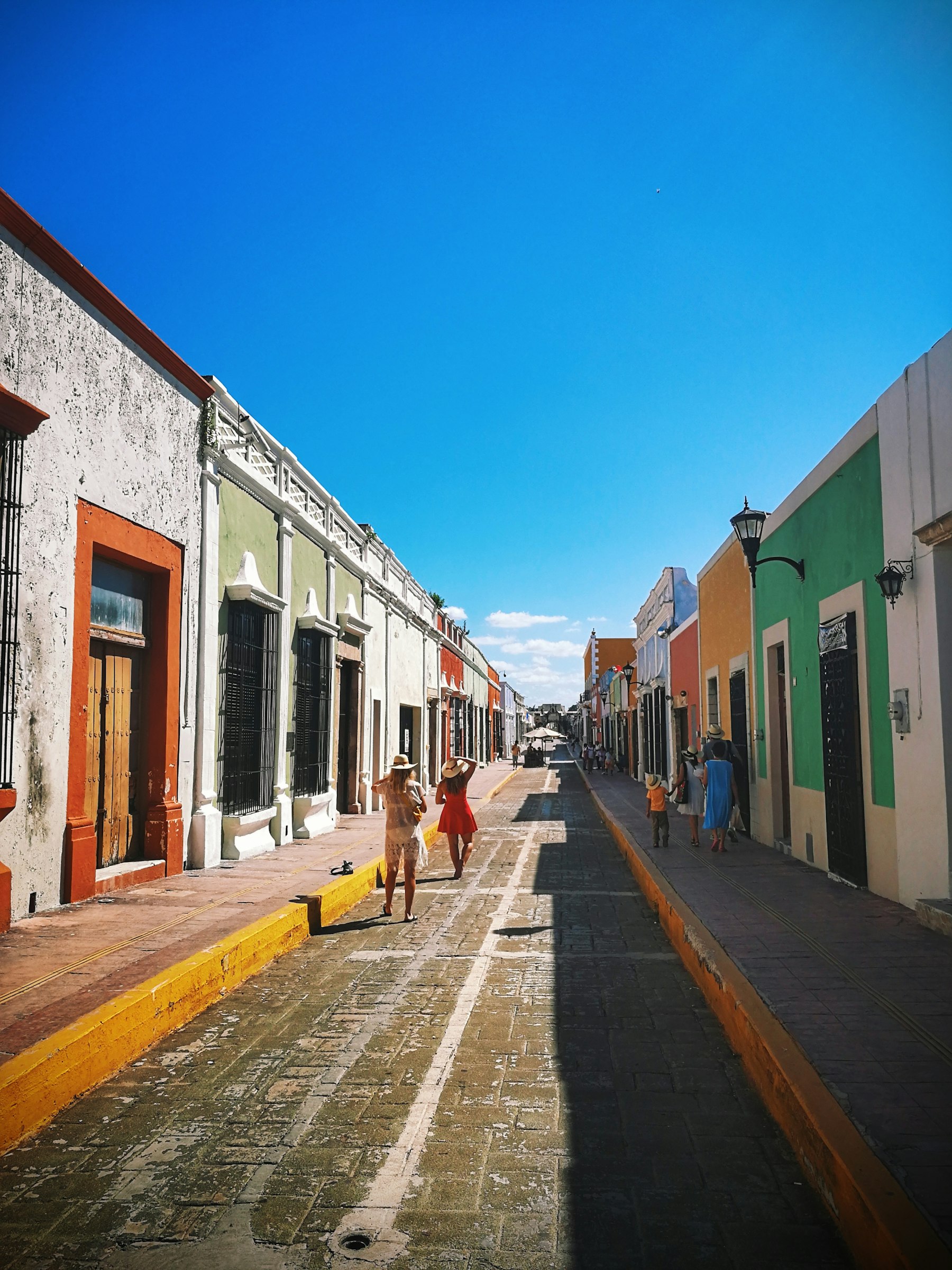 Le jardin, en fin de journée, Casa Pitchounet à Campeche